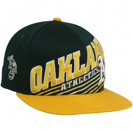 New Era Oakland Athletics Green-gold 9fifty Still Anglin 'Snapback Adjustable Hat
