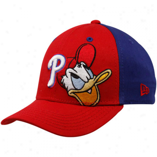 New Era Philadelphia Phillies Preschool Royal Blue-red Donald Ppp-up Adjustable Hat