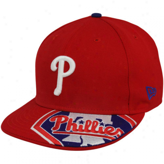 Just discovered Era Philadelphia Phillies Red Melviz 59fifty Fitted Hat