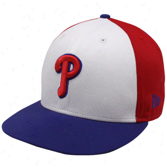 Just discovered Era Philadelphia Phillies Royal Blue-red Block Snapback Adjustable Hat