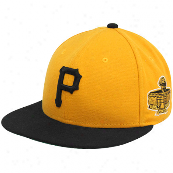 New Era Pittsburgh Pirates Gold 1971 World Series 59fifty Fitte Hat