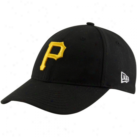 New Era Pittsburgh Pirates Youth Dark Pinch Hitter Adjustable Hat -