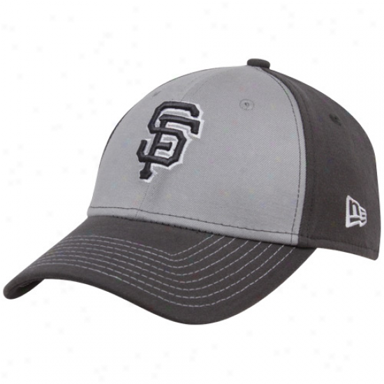 New Era San Francisco Giants Gray Two-tone Platinum Classsic 39thirty Hat