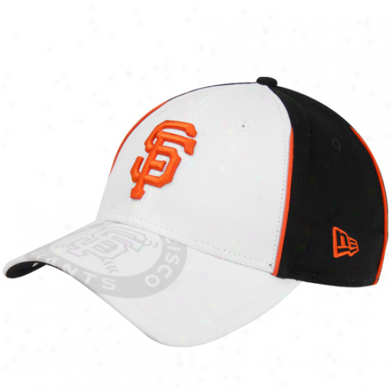 Just discovered Era San Francisco Giants Tetrad Adjustable Hat - White-black