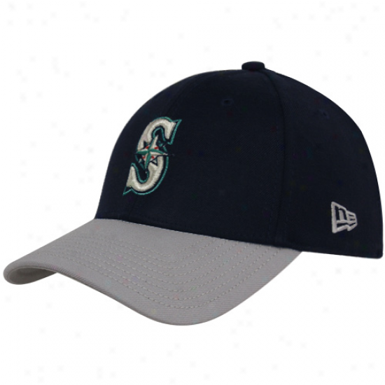 New Era Seattle Mariners Ships of war Blue-gray Dyad 39thirty Stretch Fit Hat