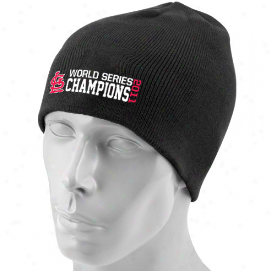 New Era St. Louis Cardianls Black 2011 World Succession Champions Bsanie