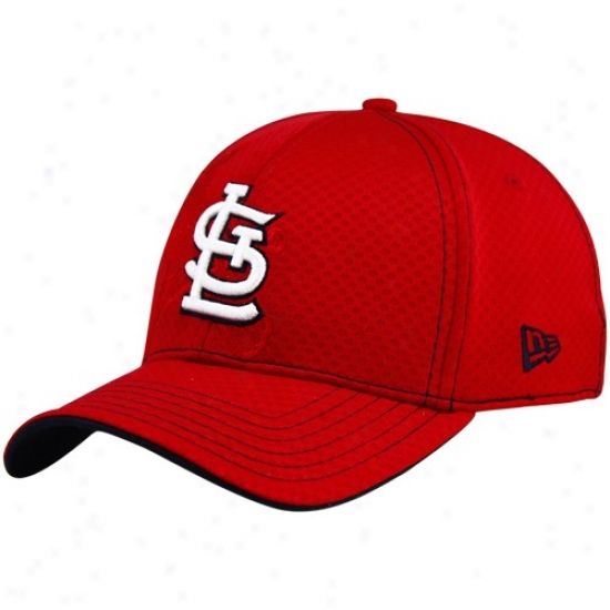 Novel Era St. Louis Cardinals Red Acl 39thirty Flex Fit Hat