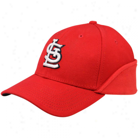 New Era St. Louis Cardinals Red Down Wave about Flex Fit Hat