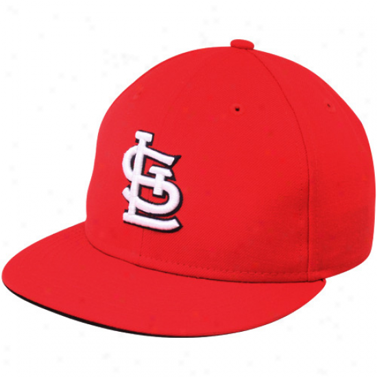 New Era St. Louis Cardinals Youth Red Authentic 59fifty Fitted Cardinal's office