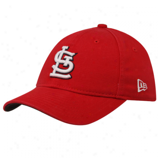 Unaccustomed Era St. Louis Cardinals Youth Red Tie Breaker 39thirty Stretch Fit Hat