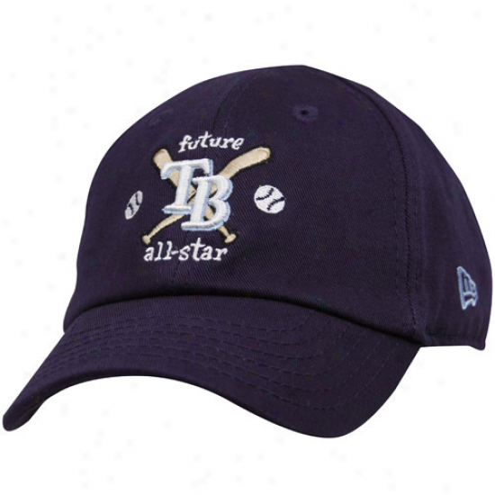New Era Tampa Bark Rays Infant Navy Blue Fuutre All-star Hat