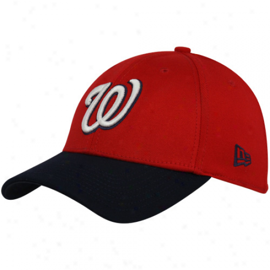 Just discovered Era Washington Nationals Red-navy Blue Dyad 39thirty Stretch Fit Hat