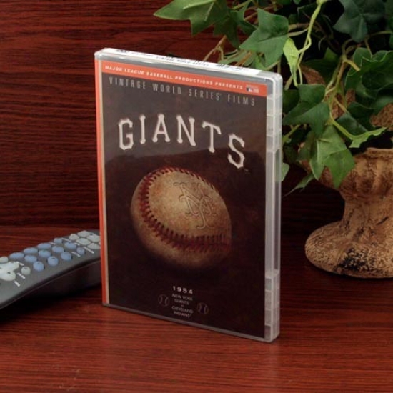 New York Giants 1954 Vintage World Series Films Dvd