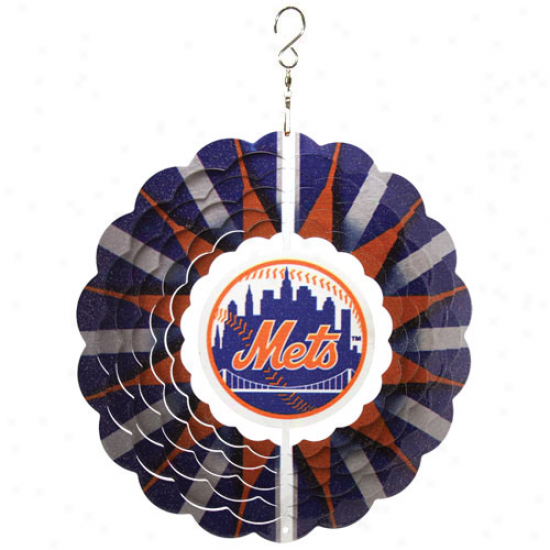 New York Mets 10'' Team Logo Designer Wind Spinner