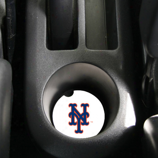 New York Mets 2-pack Absorbent Car Coasters