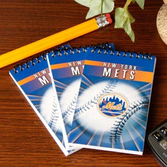 New York Mets 3-pack Team Memo Pads