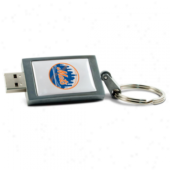 New York Mets 4gb Usb Instant Drive Keychain