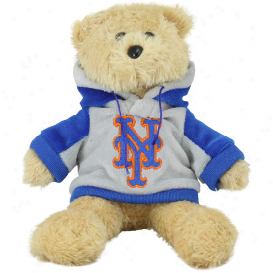 New York Mets 8'' Plush Hoody Bear