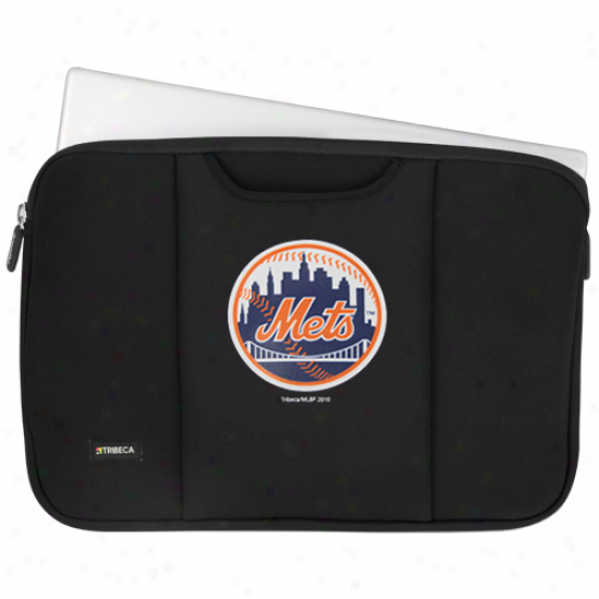 New York Mets Black 13'' Notebook Breathe Seleve