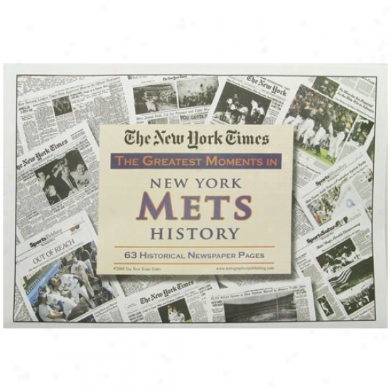 New York Mets Greatesf Moments Newspaper