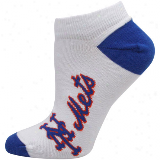 New York Mets Ladies Pure Arched Team Name Ankle Socks