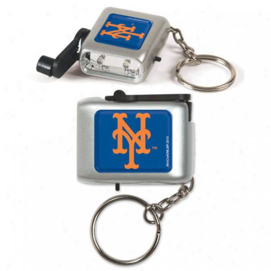 New York Mets Led Eco Light Key Ring