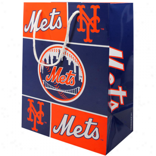New York Mets Medium Gift Bag