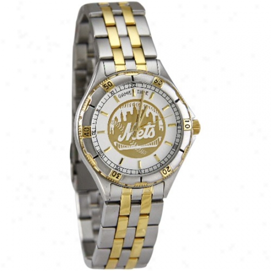 New York Mets Stainless Steel General Manager Watch