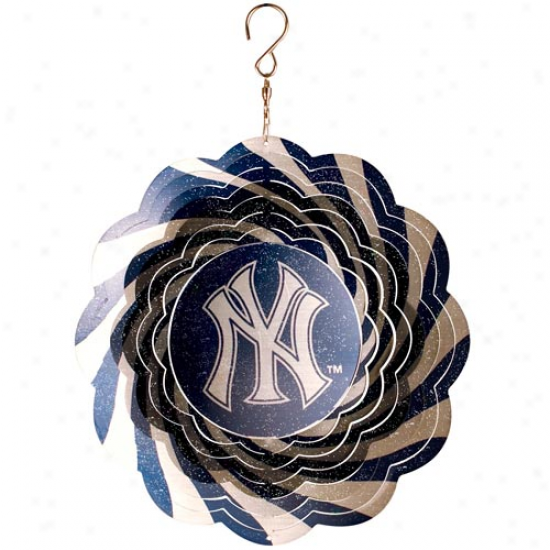 New York Yankees 10'' Geo Wind Spinner