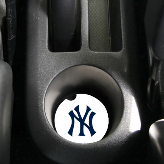 New York Yankees 2-pack Absorbent Car Coasters