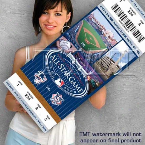 New York Yankees 2008 Mlb All Star Game Mega Ticket