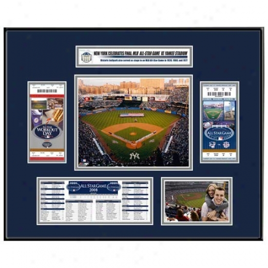 New York Yankees 2008 Mlb All Star Game That's My Ticket Frame