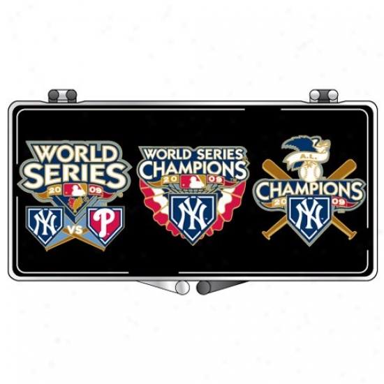 New York Yankees 2009 World Seeies Champions 3-pack Pin Set