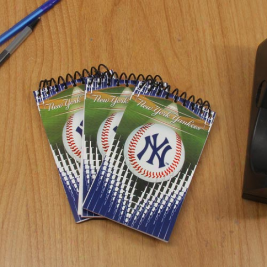 New York Yankees 3-pack 3'' X 5'' Team Memo Pads
