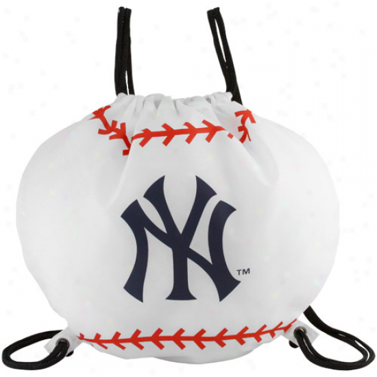 New York Yankees Baseball Drawstring Backpack