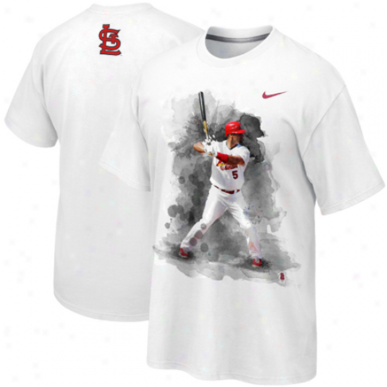 Nike Albert Pujols St. Louis Cardinals Player T-shirt - White