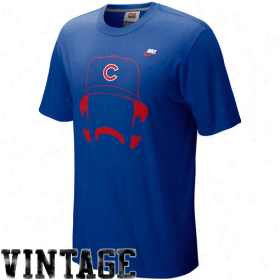 Nike Andre Dawson Chicago Cubs Hair-itage T-shirt - Royal Blue