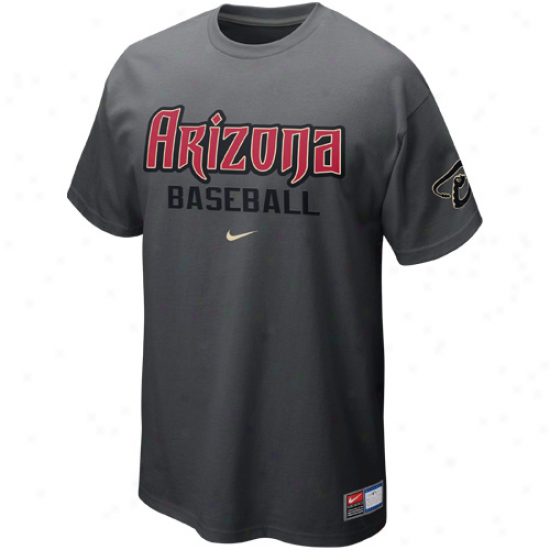 Nike Arizona Diamondbacks Begone Practice T-shirt - Black