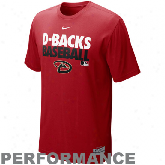 Nike Arizona Diamondbacks Graphic Dri-fit Accomplishment T-shirt - Sedona Red