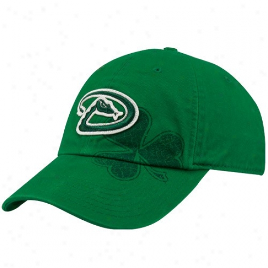 Nike Arizona Diamondbacks Kelly Green St. Patrick's Day Campus Adjustable Hat