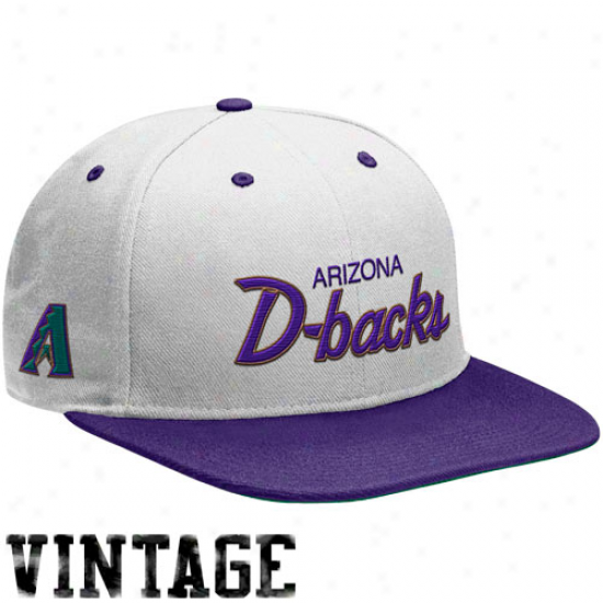 Nike Arizona Diamondbacks White-purple Cooperstown Snapback Adjustable Cardinal's office