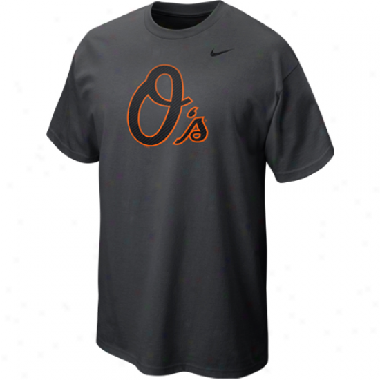 Nike Baltimore Orioles 2012 Logo T-shirt - Graphite