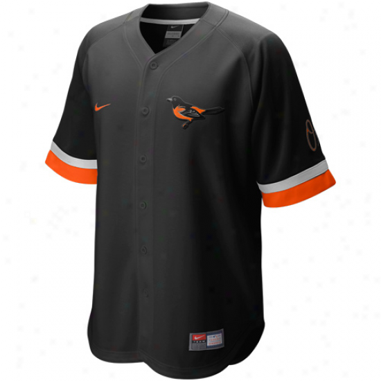 Nike Baltimore Orioles Baseball Fan Jersey - Black