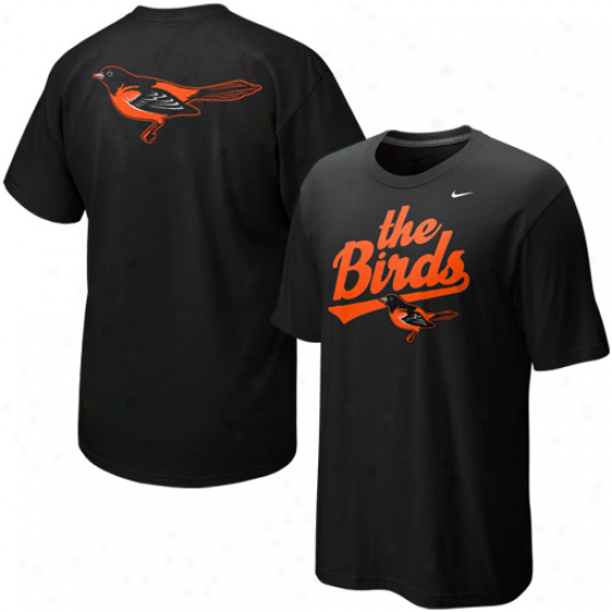 Nike Baltimore Orioles Black Local T-shirt