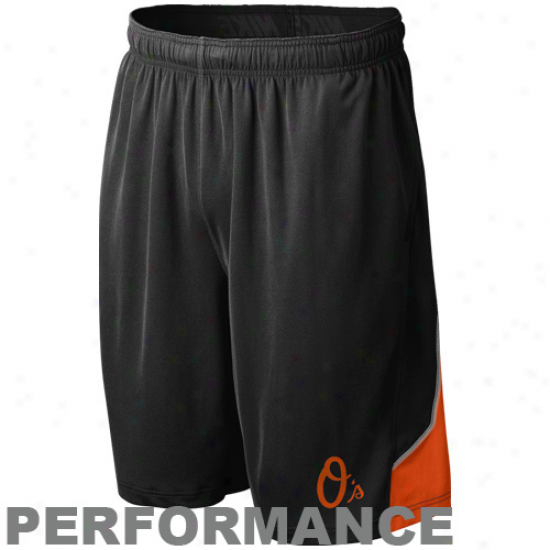 Nike Baltimore Orioles Dismal Mlb Authentic Collection Performance Training Shorts