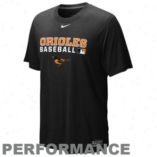 Nike Baltimore Orioles Black Team Issue Legend Performance T-shirt