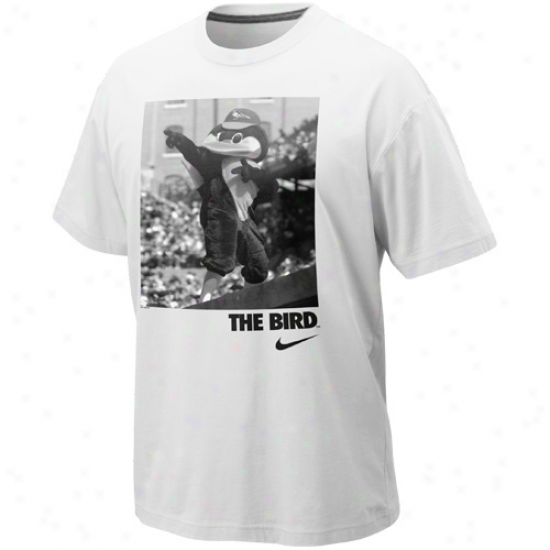 Nike Baltimore Orioles The Bird Mascot T-shirt - Wuite