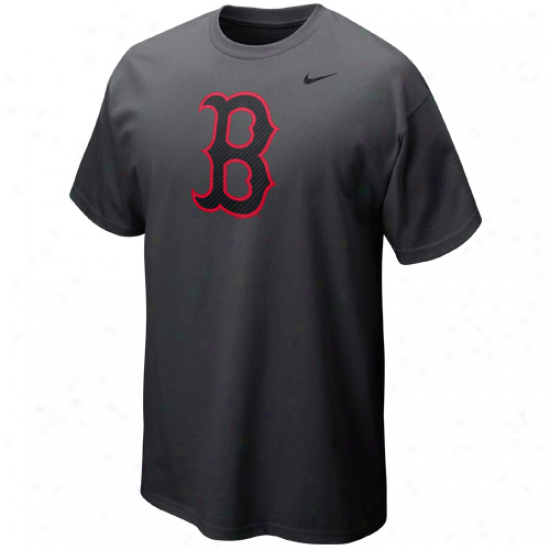 Nike Boston Red Sox 2012 Logo T-shirt - Graphite
