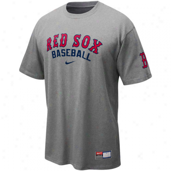 Nike Boston Red So Ash 2011 Mlb Practice T-shirt