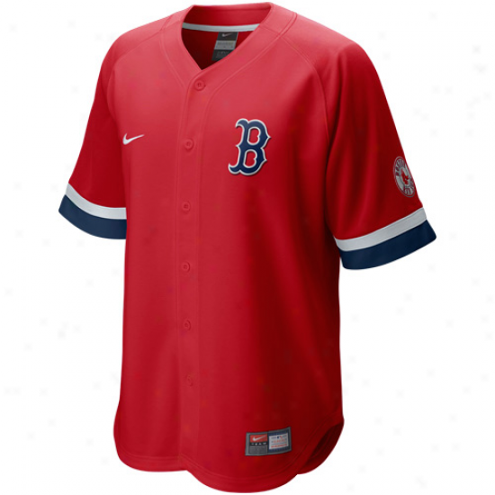 Nike Boston Red Sox Baseball Fan Jresey-red